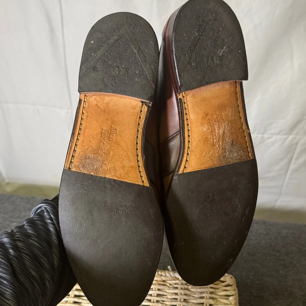 Allen Edmonds Darien Dark Brown Penny Loafers Men’s‎ 10D Made in USA - Picture 8 of 11